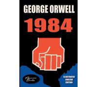 George Orwell 1984, English Illustrated Edition (Tascabile)