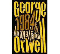 George Orwell Animal Farm and 1984 Nineteen Eighty-Four (Tascabile)