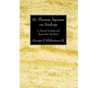 George P Sj Klubertanz St. Thomas Aquinas on Analogy (Tascabile)