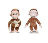 CURIOSO COME GEORGE Peluche 25cm SCIMMIA con BANANA Originale CURIOUS GEORGE