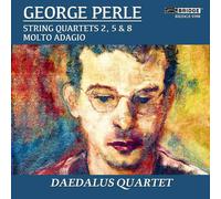 George Perle George Perle: String Quartets 2, 5 & 8/Molto Adagio (CD) Album