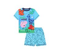 George Pig Dino Roar - Pigiama corto W23 per ragazzi, Blu, 2-3 Years