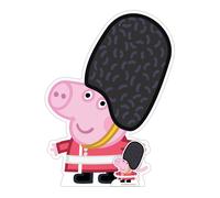 George Pig Palace Protezione Cartone Ritaglio Da Peppa Con Gratuito Mini Sagoma