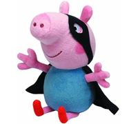George Pig Super Hero Beanie Buddy Soft Toy - Large