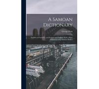 George Pratt A Samoan Dictionary (Copertina rigida)