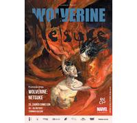 GEORGE PRATT WOLVERINE NETSUKE POSTER FESTIVAL CRS 2022 ZAGABRIA 50X70 CM