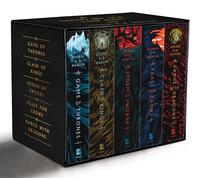 George R. R. Martin's A Game of Thrones 5-Book Boxed Set (Song of Ice and Fire Series): A Game of Thrones, A Clash of Kings, A Storm of Swords, A Feast for Crows, and A Dance with Dragons