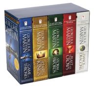 George R. R. Martin's A Game of Thrones 5-Book Boxed Set (Song of Ice and Fire Series): A Game of Thrones, A Clash of Kings, A Storm of Swords, A Feast for Crows, and A Dance with Dragons