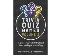 George Rankin Andrew Chapman Trivia Quiz Games Volume 2 (Tascabile)