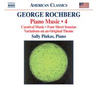 George Rochberg George Rochberg: Piano Music - Volume 4 (CD) Album