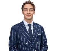 George Russell (Blazer) Half Body Buddy Cutout