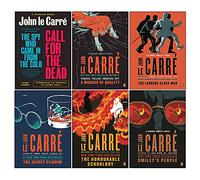 George Smiley Series Collection 6 Books Set By John Le Carré (Call for the Dead, A Murder of Quality, The Looking Glass War, The Honourable Schoolboy, Smiley's People, The Secret Pilgrim)