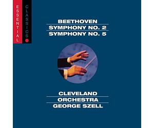George Szell Beethoven: Symphony No. 2, Symphony No. 5 Essential Classics (CD)
