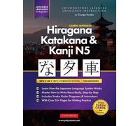 George Tanaka Learn Japanese Hiragana, Katakana and Kanji N5 (Copertina rigida)