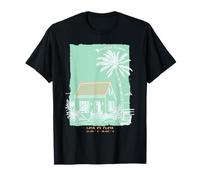 George Town Grand Cayman Souvenir Vintage Arte caraibica Maglietta