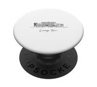 George Town, isole Cayman, orizzonte PopSockets PopGrip Adesivo