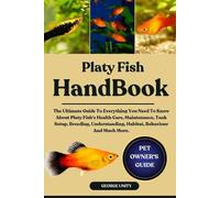 George Unity Platy Fish Handbook (Tascabile)