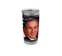 George W. Bush Bicchiere termico in acciaio inox doppia parete