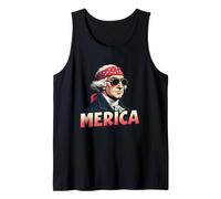George Washington 4 luglio Merica Canotta