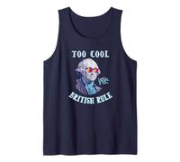 George Washington 4th July Too Cool for British Rule Canotta