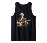 George Washington Chitarra Elettrica Vintage Art Canotta