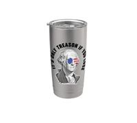 George Washington è solo tradimento se perdi Bicchiere termico in acciaio inox doppia parete