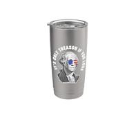 George Washington è solo tradimento se perdi Bicchiere termico in acciaio inox doppia parete