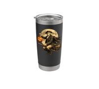 George Washington Jack O Lantern Pumpkin Moon - Scopa Bicchiere termico in acciaio inox doppia parete