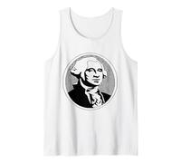 George Washington Presidente Insegnante di Storia del Ritratto Canotta