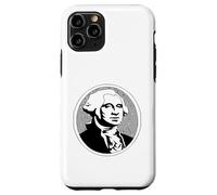 George Washington Presidente Insegnante di storia del ritratto Custodia per iPhone 11 Pro
