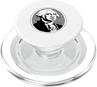 George Washington Presidente Insegnante di storia del ritratto PopSockets PopGrip per MagSafe