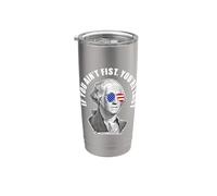 George Washington Se non sei il primo sei l'ultimo Bicchiere termico in acciaio inox doppia parete