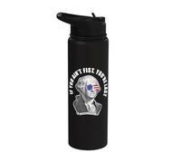 George Washington Se non sei il primo sei l'ultimo Stainless Steel Insulated Water Bottle