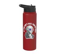 George Washington Se non sei il primo sei l'ultimo Stainless Steel Insulated Water Bottle