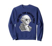 George Washington Troppo Bello per Il dominio Britannico Felpa