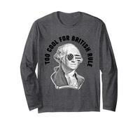 George Washington Troppo Bello per Il dominio Britannico Maglia a Manica