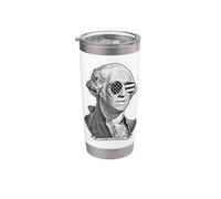 George Washington USA Occhiali da sole Bicchiere termico in acciaio inox doppia parete