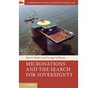 George Williams Harry Micronations and the Search for Sovere (Copertina rigida)