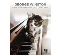 George Winston Easy Piano Sheet Music Collection Simplified Piano Ar (Tascabile)