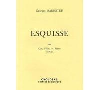 Georges Barboteu: Esquisse (Trio - Mixed)