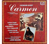 Georges Bizet - Arleen Auger , Helen Donath , Anna Moffo , Piero Cappuccilli , Franco Corelli , José van Dam , Chor der Deutschen Oper Berlin Und Orchester Der Deutschen Oper Berlin , Lorin Maazel - Carmen - Gesamtaufnahme, Complete, Intégral - Eurodisc -
