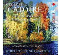 Audio Cd Georges Catoire - String Quartet Op. 23, Piano Quintet Op. 28