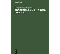 Georges Cattaui Entretiens sur Marcel Proust (Copertina rigida)
