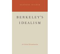 Georges Dicker Berkeley's Idealism (Tascabile)