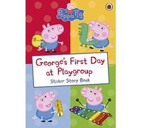 George's First Day at Playgroup – Libro di adesivi – Lingua inglese