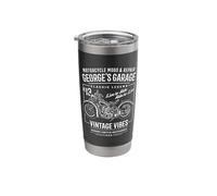 George's Garage - Design per il nome George Bicchiere termico in acciaio inox doppia parete