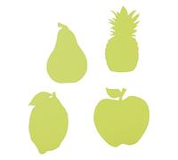 Georges Lalo 38603L - Set di 8 menù a forma di frutta, 26 x 21 x 0,30 cm, colore: Verde anice