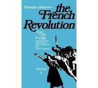 Georges Lefebvre The French Revolution (Tascabile)