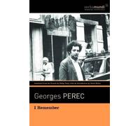 Georges Perec I Remember (Tascabile)