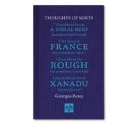 Georges Perec Thoughts of Sorts (Copertina rigida)
